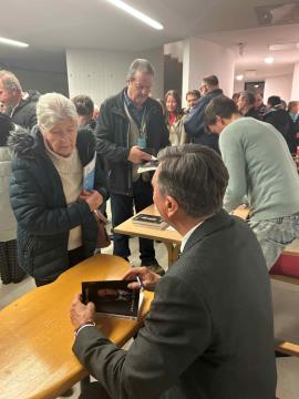 Občinska proslava ob kulturnem prazniku,podpisovanje knjige 2